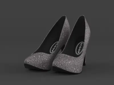 Women Shoes Collection 3D model