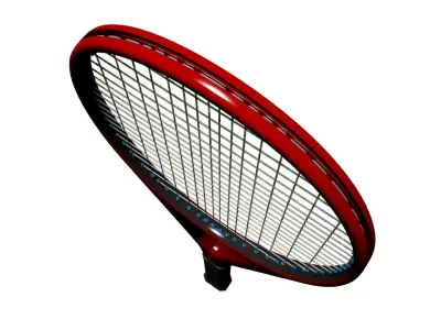 tennis racket 3D model