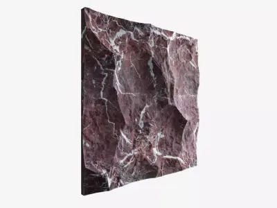 295-RockPanel marble wall art 3D model