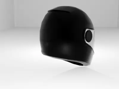 helmet Low-poly 3D model