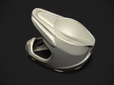 Motorcross Helmet 3D print model