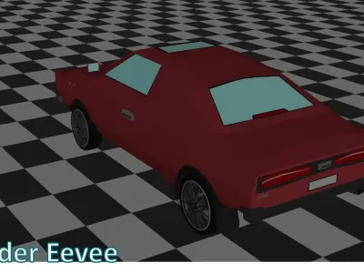 Auto Stares-Merkos Free low-poly 3D model