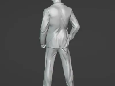 FIGURE JASON STATHAM CHARACTER  SCALE 164 3D print model