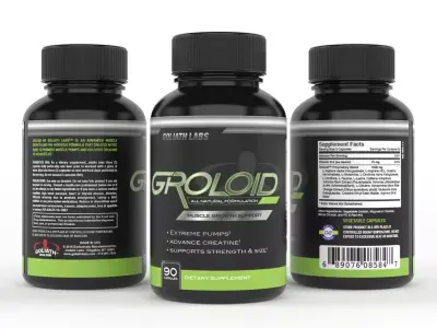 Protein Powder 3D model order