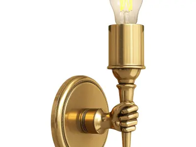 Urban Electric sconce hand 3D model