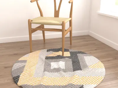 Rugs No 1021 Low-poly 3D model
