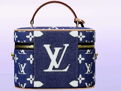 Woman Handbag Louis Vuitton Low-poly 3D model