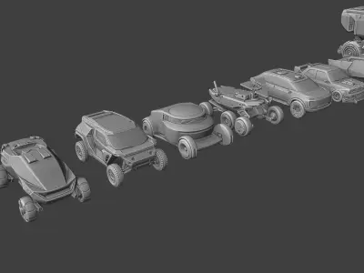 gv set 83 3D model