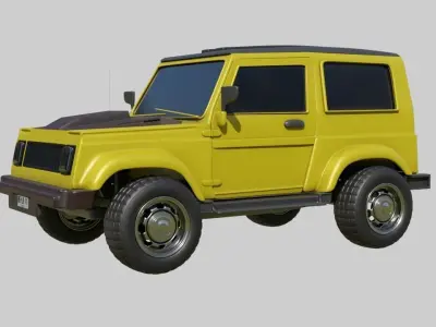 Off Road Car 3D model