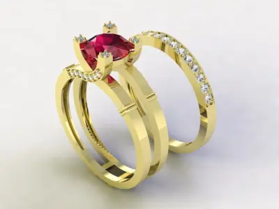 WEDDING BAND 3D print model purchase