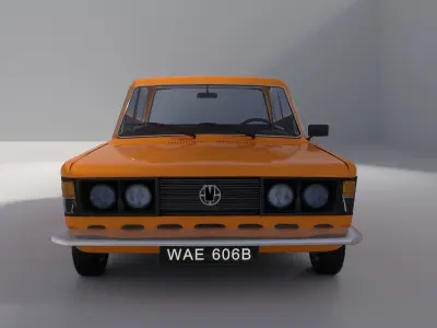 Fiat 126p  3D model