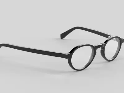 Boardstiff Eyewear Glasses Low-poly 3D model