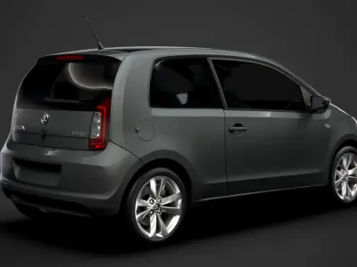 Skoda Citigo 3D 2016 3D model