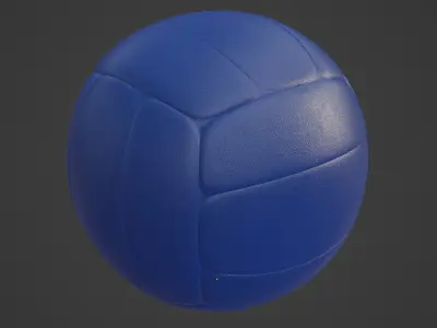 Volleyball Ball 05 Low-poly 3D model