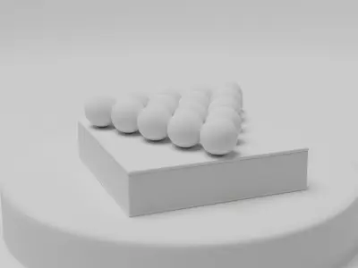 Detailed Pool Ball Set Free 3D model