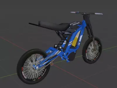SURRON Light Bee x  Electric Dirt Bike Low-poly 3D model