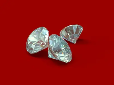 Well cut Diamond  Texture