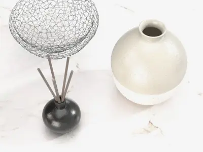 Dining Set 07 3D model