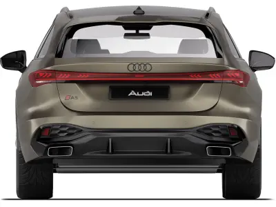 Audi A5 Avant 2025 3D model