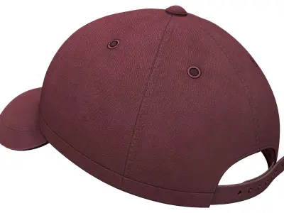 Baseball Cap Low-poly 3D model shop
