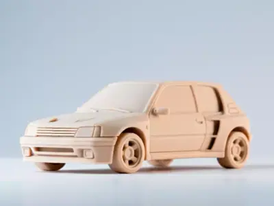 Peugeot 205 T16 3D Car Model 3D print model