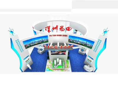Exhibition - Area - 15X14-3DMAX2009-05 3D model