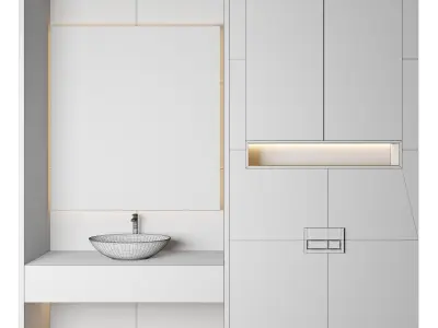Luxury Bathroom 39 3D model