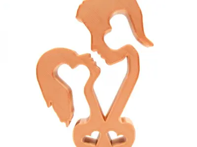 Valentines Day Statue Collection 3D print model