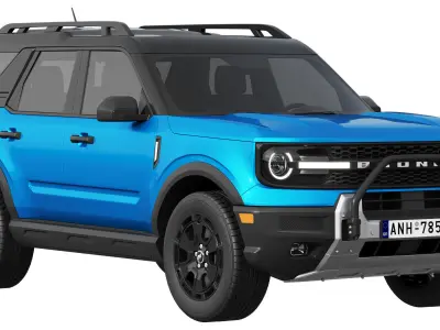 Bronco Sport 2025 3D model by zifir3d