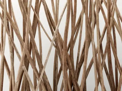 Planter random branch Big n1 3D model