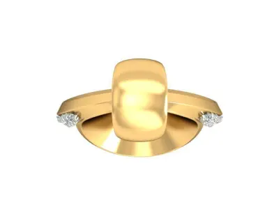 Solitaire Pendant 3dm stl FBX OBJ Render Detail 3D print model