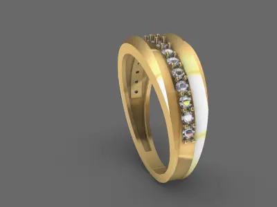 Ladies ring 3D model