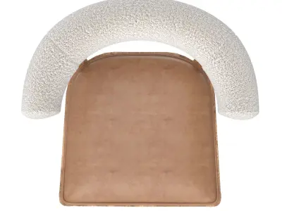 Four Hands Adante Dining Chair 3D model