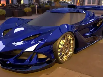 Apollo Intensa Emozione Low-poly 3D model