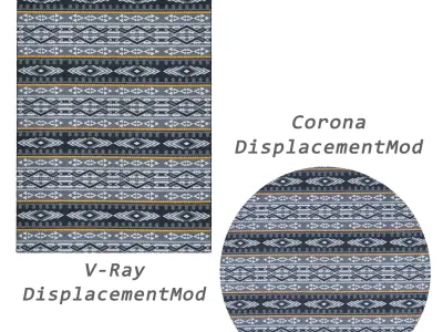 Rugs No 1000 Low-poly 3D model