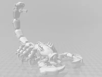 Mech scopion Free 3D print model