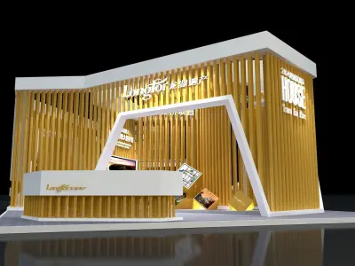 Exhibition - Area - 25X9-3DMAX2010-08 3D model