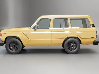Toyota land Cruiser J60 1980-1990 v2 3D model