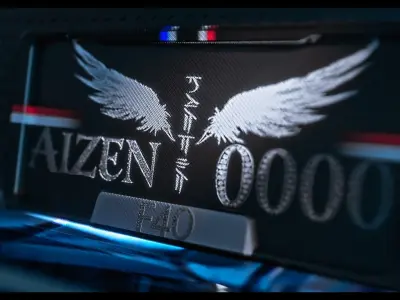 ferrari f40 Low-poly 3D model