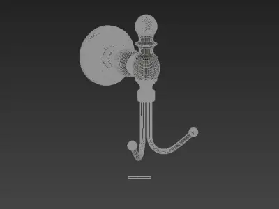 Ottoman Saffron Toweling Double 3D model