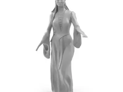 Georgia Statue 3D model