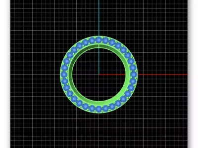 free jewelry round pendant Free 3D print model purchase