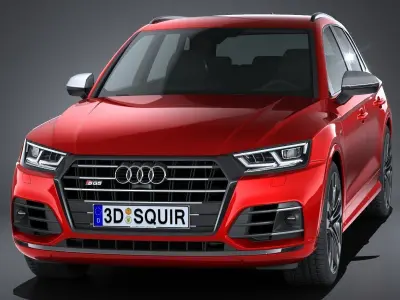 Audi SQ5 2018 3D model