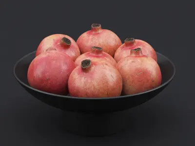 Fruit Bowl II 3D model