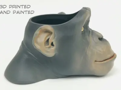 Monkey box 3D print model