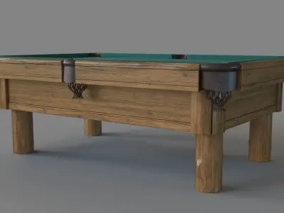 Pinehaven Billiard Table 3D model