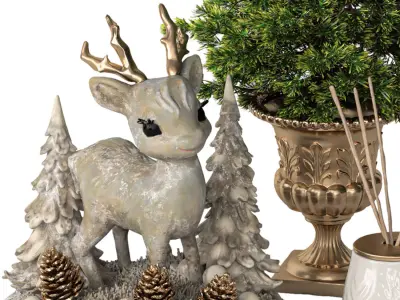 Christmas decoration 12 3D model