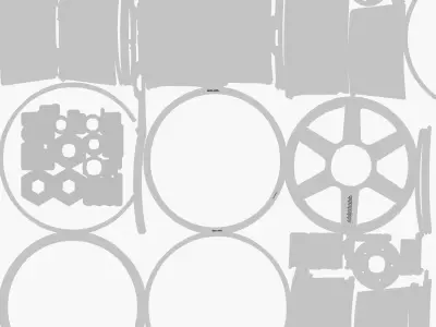 Car Wheel Rims Volk Racing TE37 3D model