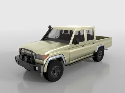 Toyota Land Cruiser 3D model
