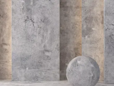 Concrete Material 8K-Seamless-Tileable-DrCG No 112 3D model